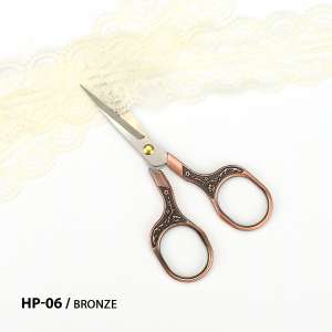 Ножиці для рукоділля НP-06/bronze
